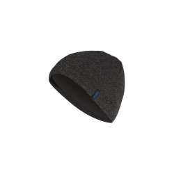 Strickmütze schwarz meliert